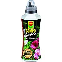 Los mejores  - COMPO Fertilizante con guano para plantas de interior- balcón y terraza- Fertilizante líquido- 500 ml
